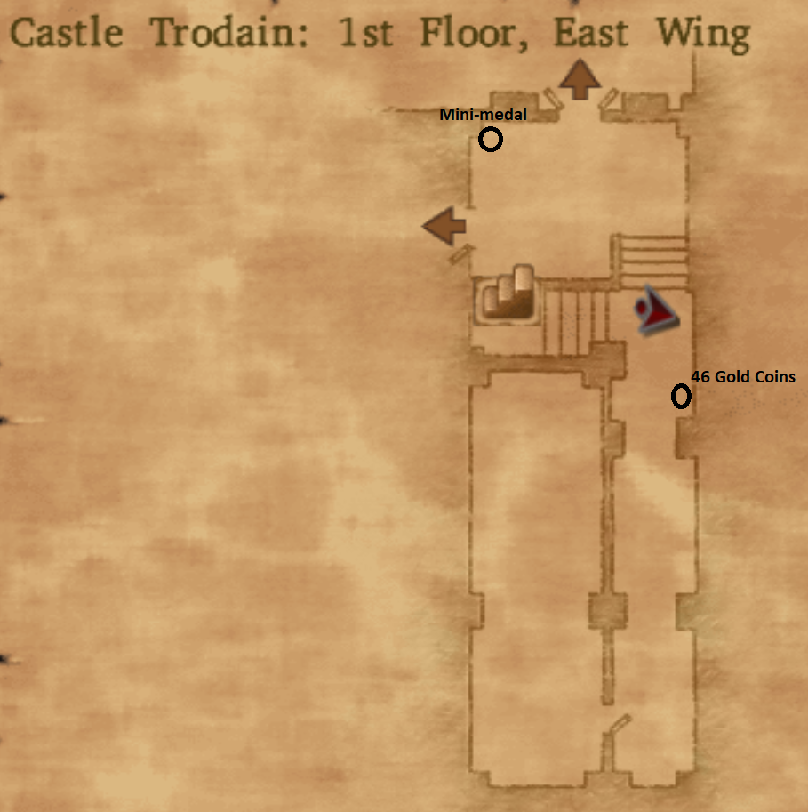 Castle Trodain East Wing 1st Floor